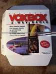 Audiovox Voxbox 2WAY Radio Nib 14 Channel Led Display Mile Range + Two Devices. Fixed Price $22.00.