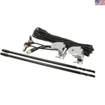 Dual Mirror Mount 3FT Cb Antenna Kit - 1000W Black With Stainless Steel Hardware. Fixed Price $85.49.