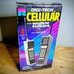 Vintage Digi-tech Cellular Walkie Talkies Fun Toy 4 Transistor Morse Code Dsi. Fixed Price $22.55.