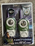 Disney Pixar Buzz Lightyear Light-up Walkie Talkies Fun Toy Set. Fixed Price $24.95.