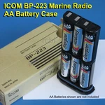 Icom BP-223 Aa Battery Case IC-M2A IC-M21 IC-M31 IC-M32 IC-M34 IC-M90E IC-GM1600. Fixed Price $23.99.