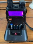Baofeng Vhf/uhf Fm Ultra-compact Dual Band Transceiver Handheld Radio Model CH-5. Fixed Price $25.00.