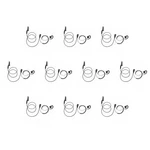 10 Pack Swivel Earpiece Ptt For Rca RDR3500 RDR3600 RDR4220 RDR4250 RDR4280. Fixed Price $155.00.