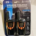 Cobra ACXT345 Walkie Talkies 25 Mile Noaa Weather Radio Rechargeable New. Fixed Price $34.99.