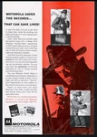 1961 Motorola Handie Talkis Vhf Pocket Radio Fireman Art Vintage Print. Fixed Price $9.99.