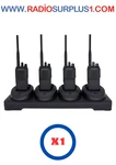 X Motorola R2 Vhf Radio AAH11JDC9JC2AN, Antenna, Battery, Cape 4-WAY Charger. Fixed Price $1545.00.