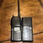 Icom IC-F4-4 Radio Walkie Talkie 2-WAY Uhf With Leather Protection Case. Fixed Price $40.00.