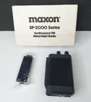 Maxon SP-2000 Series Fm Synthesized Hand-held New Open Box (radio Only!). Fixed Price $22.00.