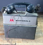 Motorola Handie Talkie Radiophone Vintage Walkie 1950-1960 Untested. Fixed Price $150.00.