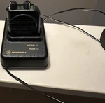 Motorola Minitor (4) Iv Vhf With Charging Base. Fixed Price $65.00.