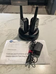 Audiovox GMRS1582CH 15-MILE 22-CHANNEL Frs/gmrs Two-way Radio 1C. Fixed Price $12.00.