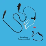 New Black Tube + Radio Dual Wire Headset Ptt For Motorola Xir P6600 P8608. Fixed Price $26.00.