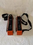 Lot Of 2 Vintage Sony ICB-300W Walkie Talkie Orange As Is For Parts/repair. Fixed Price $59.95.