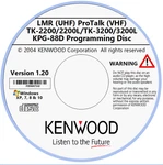 Kenwood KPG-88D Version 1.20 For TK-2200, TK-2200L, & TK-3200L. Fixed Price $25.99.