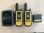 Dewalt IP-67 Portable Handheld Walkie Talkies Call Mode 65W Yellow Charger. Fixed Price $80.00.