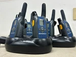 6X Motorola Talkabout FV510 Radio W/ 3 Cradles And Batteries. Fixed Price $29.99.