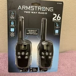 Armstrong Two Way Radios -up To Mile Range With 22 Channels- Model 57326. Fixed Price $21.95.