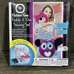 Amav Toys Fashion Time Teddy & Owl Sewing Set Arts Craft Kit Ages 8+. Fixed Price $11.98.