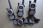 4PCS Motorola MJ270R 22-CHANNEL 27-MILE Gmrs Two-way Radios. Fixed Price $46.50.