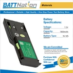 7.2V 1800MAH Nimh Battery For Motorola HNN8148, Radius P110. Fixed Price $25.45.