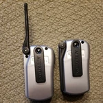 Audiovox FR230 Walkie Talkie Way Radio Set Of Clip-on With Manual.. Fixed Price $14.99.