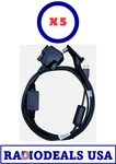 Motorola Apx & Mototrbo Programming, Test, Data Cable - PMKN4013C 5 Piece. Fixed Price $295.00.