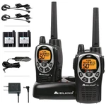 Midland GXT1000VP4 Gmrs Two-way Radio 50 Channel Long Range 142 Privacy Codes. Fixed Price $134.47.