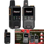 Nationwide Two-way Radio Unlimited Range Poc Walkie-talkie Set. Fixed Price $762.29.