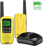 Cotre Two Way Radios Walkie Talkies Usb Rechargeable Easy Use Yellow. Fixed Price $38.88.