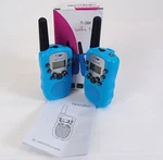 Travel T-388 2-PIECE Multi Channel Walkie Talkie Set W/built-in Light, Colors. Fixed Price $17.99.