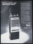 1976 Repco Rpx 450 2-WAY Handheld Portable Radio Photo Vintage Trade Print. Fixed Price $37.00.