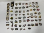 Lot Of 69 Nascar Lapel/hat Pins 1994-2013 Drivers Tracks Races. Fixed Price $70.00.