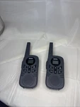 Onn. 16 Miles Walkie Talkies 2-PACK Two Way Radios Led Light 121 Privacy Codes. Fixed Price $19.00.