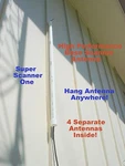 Scanner 1, Base 30' Of Quality Shielded Coax Bnc 4 Antennas Inside!. Fixed Price $56.99.