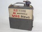 Motorola Handie Talkie Private Line Radiophone Davenport Quad Cities Woc Am News. Fixed Price $175.00.