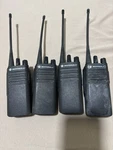 4X Motorola CP100D Uhf Two Way Radio 16CH AAH87YDC9JA2AN W/battery. Fixed Price $275.00.