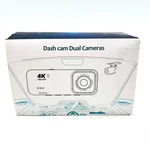 4K Ultra High Definition 3.16 Display Dual Camera Dash - Black. Fixed Price $30.00.