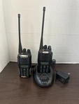 2-HYT TC-780U Handheld Uhf Radios 1- Charger Cord.. Fixed Price $175.00.