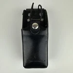 Motorola Hard Leather Two Way Radio Case Walkie Talkie Holster Usa Duty HLN9013A. Fixed Price $18.00.