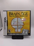 Nintendo Ds - Brain Age Complete Box W/ Manual. Fixed Price $12.99.