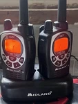 Midland GXT1000VP4 Gmrs Two-way Radio, 50-CHANNEL. Fixed Price $75.00.