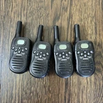 Set Of 4 Uniden 2-WAY Radios TR620-2 5" Walkie Talkies New Batteries Tested. Fixed Price $13.99.