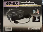 Maxon 49-SX Two Way Radio. Fixed Price $20.00.