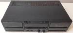 Kenwood KX-W8030 Stereo Dual Cassette Deck Tested No Power Cord. Fixed Price $79.99.