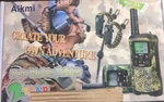 Aikmi Kids Walkie Talkie 22 Channel Way Radio 3 Mile Range Handheld Green Camo. Fixed Price $16.95.