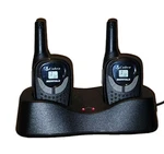 Cobra Microtalk Walkie Talkies, Set Of 2 W/ Charger Base & Power Supply PR150A. Fixed Price $59.99.