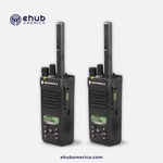 Motorola DEP570E Mototrbo Vhf 136 174 Mhz Digital Portable Two-way Radio IP67. Fixed Price $499.00.