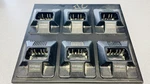 Motorola 6-BAY Multi Charger Model HTN9060A Base Power Adapter Included. Fixed Price $150.00.