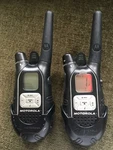Set Of Motorola Walkie Talkie 2-WAY Radio SX780R 24-MILE 22-CHANNEL. Fixed Price $50.00.