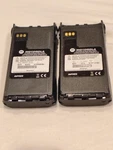 Pair Of Motorola NTN9580 Radio Batteries. Untested Sold As Is. Fixed Price $11.99.